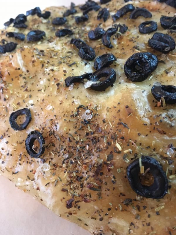 Focaccia - Olive and herb bread